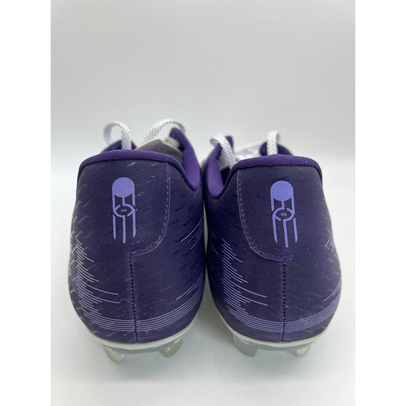 Under Armour Blur LUX MC Football Cleats White Purple 3023190-500 Men\'s Size 13 main image 14